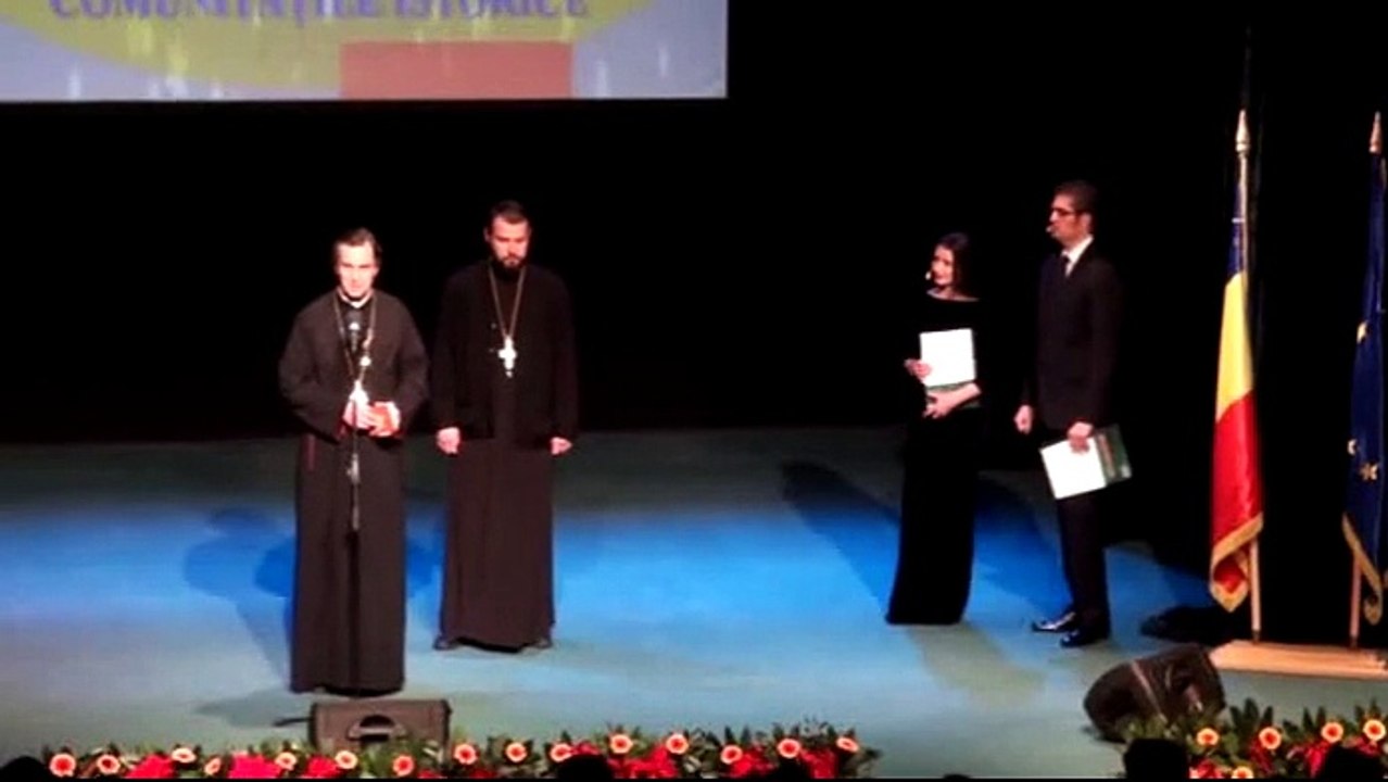 Bojan Aleksandrovic la Gala premiilor de excelență pentru etnicii români din comunitățile istorice