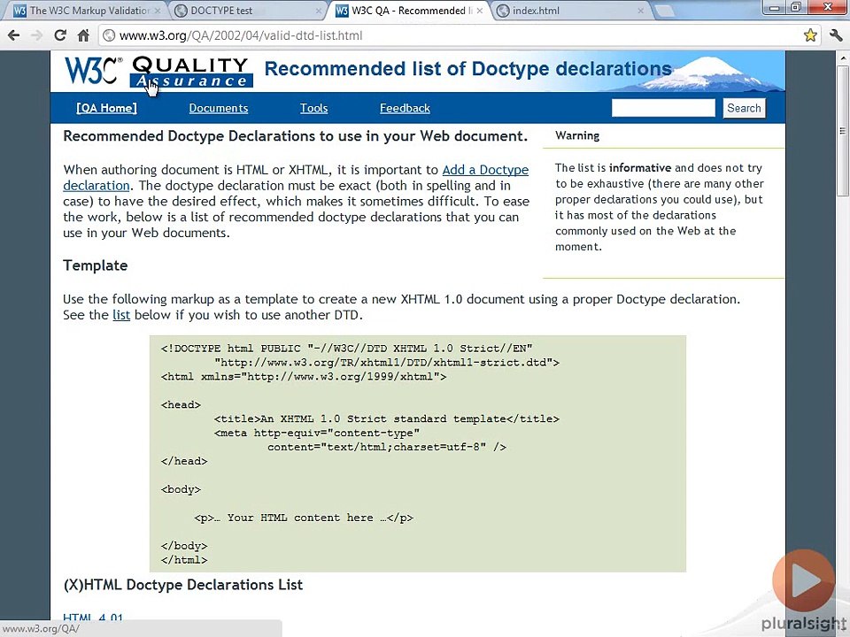 Creating Demo on Html 5 Doctype's Element's
