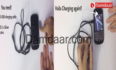 Charge your phone with body electricity!!
