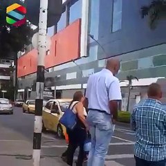 Circus performance on the street