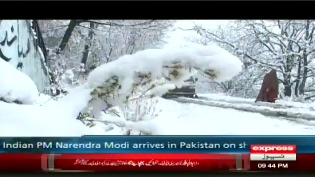 Miandam Swat Valley Snow Falling Report by Sherin Zada