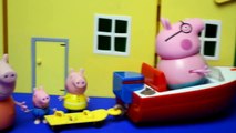 peppa pig toys New Peppa Pig Episode Daddy Pigs New Boat Paw Patrol Zuma Fireman Sam Story