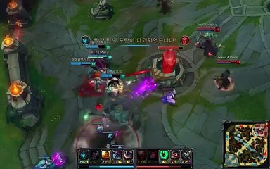 lol SKT T1 MaRin Rumble Pentakill
