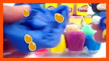 Color Play Doh Surprise Eggs Spiderman Peppa Pig Mickey Mouse Snow White Hello Kitty LPS Frozen