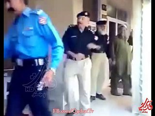 Pathan police mast dance, pashto