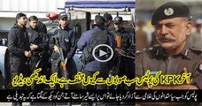 KPK IG Police Nasir Duraani Surprise Visit at local Police Station