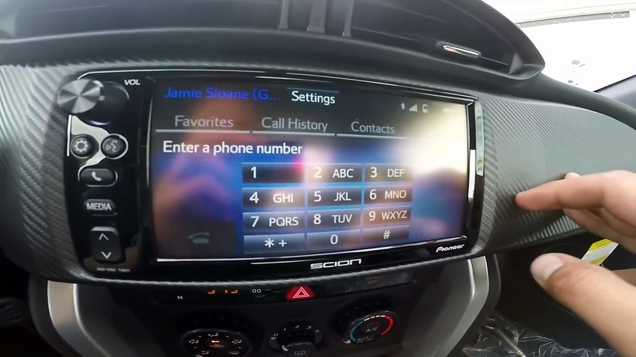 2016 Scion FRS headunit
