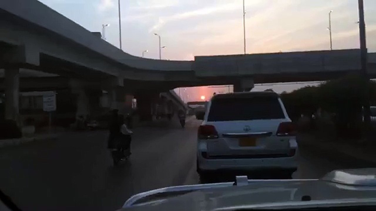 Imran khan going Karachi No Protocol