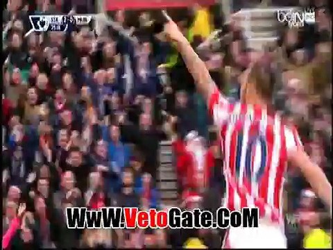 ارناوتوفيتش يتقدم بالهدف الثانى ستوك سيتى فى المان يونايتد