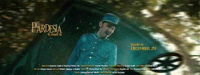 Amanat Ali - Pardesia [Teaser] Releasing Date 29th dec . 2015