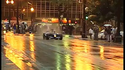 Just your average everyday F1 car playing in the rain