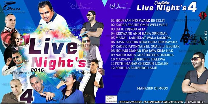 Cheb Nadir 2016 - Raha Ghaidatha Omerha Compilation Live Night's 4 By HaiTheM PariSien