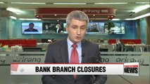 Korean banks to shut over 100 branches next year