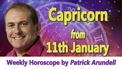 Capricorn Weekly Horoscope from 11th January 2016