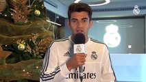El Castilla felicita la Navidad a todos los madridistas