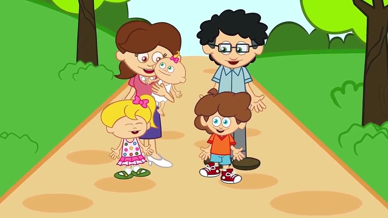 Parmak Ailesi Türkçe | Sevimli Dostlar | Bebek Şarkıları | Adisebaba