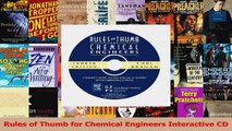 PDF Download  Rules of Thumb for Chemical Engineers Interactive CD Read Full Ebook