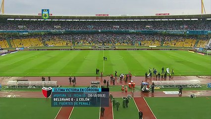 Fútbol en vivo. Liguilla Sudamericana: Belgrano - Colón. FPT 2015.