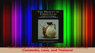 PDF Download  The Beauty of Fired Clay Ceramics from Burma Cambodia Laos and Thailand PDF Full Ebook