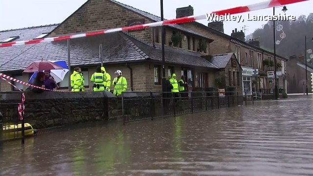 UK floods: 'Danger to life' as rain lashes the north