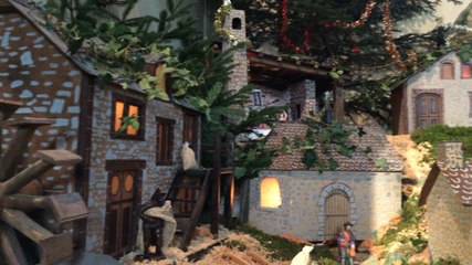 La crèche de l'église Saint-Golven