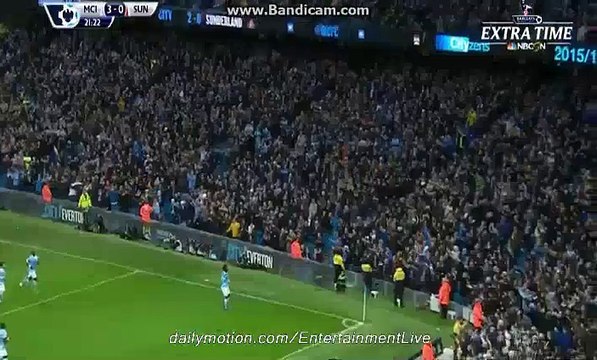 Wilfried Bony Fantastic Goal Man City 3-0 Sunderland Premie rLEagut