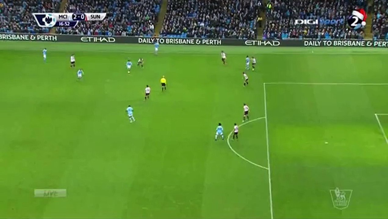 Yaya Touré Goal - Manchester City 2-0 Sunderland - 26-12-2015 - Video Dailymotion