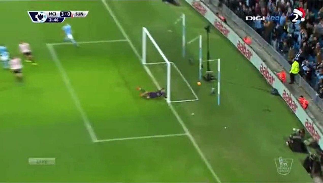 Wilfried Bony Goal - Manchester City 3-0 Sunderland - 26-12-2015 - Video Dailymotion