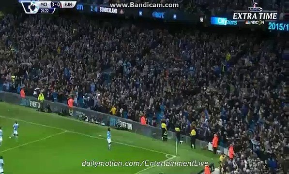 Man City 3-0 Sunderland Half Time Highlights Premier LEague