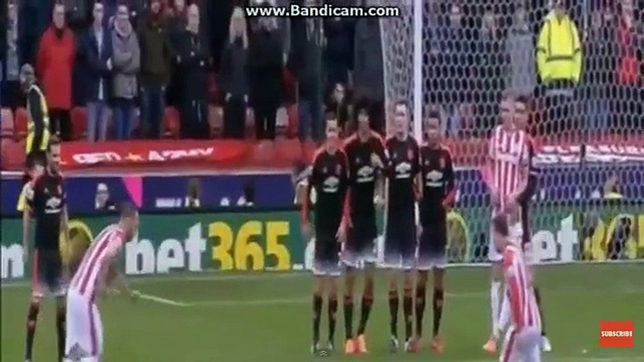 Stoke City vs Manchester United 2-0 All Goals Highlights 261215