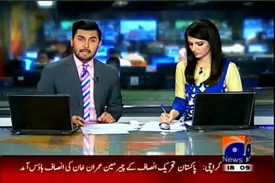 PTI workers protest outside Insaf House Karachi, Chant GO Alvi GO GO Zaidi GO