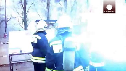 Rusyada doğalgaz patlaması 9 katlı apartmanı yerle bir etti