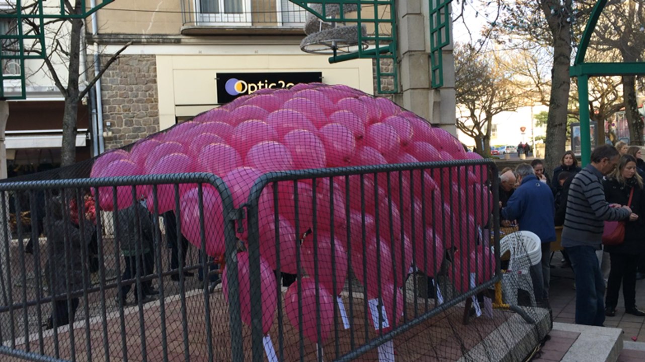 Lâcher de ballons