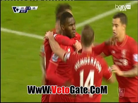 كريستيان بنتيكي يتقدم بالهدف الاول ليفربول فى ليستر سيتى