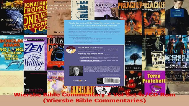 PDF Download Wiersbe Bible Commentary 2 Vol Set wCD Rom Wiersbe Bible Commentaries PDF Online