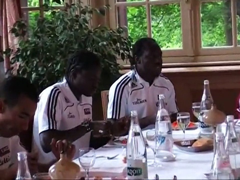 2008-2009 -  CDF - L'avant match à l'Hôtel, dans le bus et dans les vestiaires