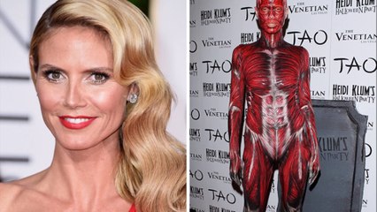 Heidi Klum in Halloween  Costum