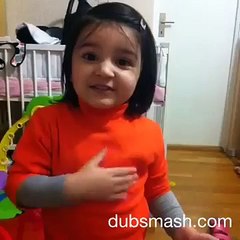 Pakistani political dubsmash by a cute child