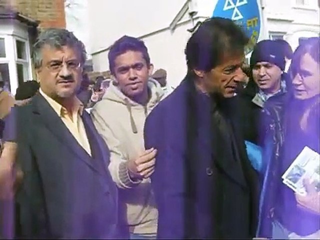 Imran Khan & Jemima Khan Spotted In Kingston UK