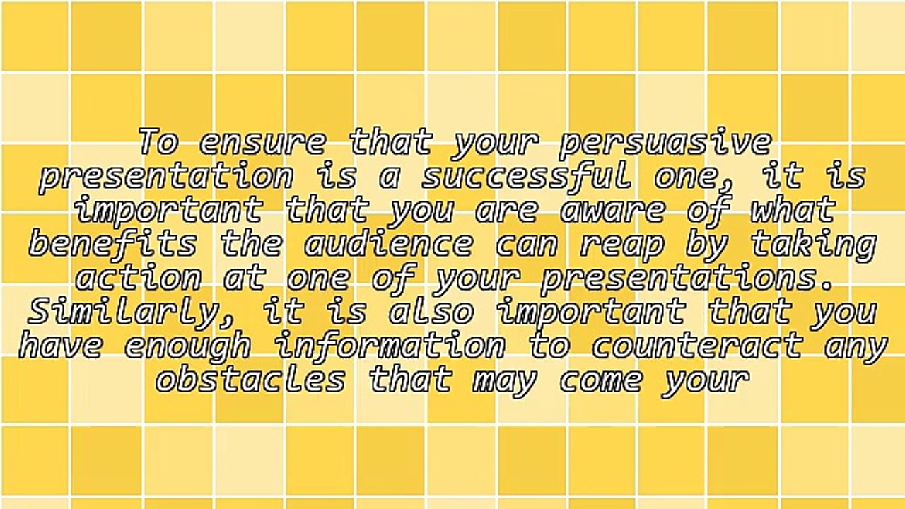 How to Deliver Powerful Persuasive Presentations