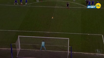 Troy Deeney Penalty Goal - Chelsea FC 1-1 Watford FC  26.12.2015 HD