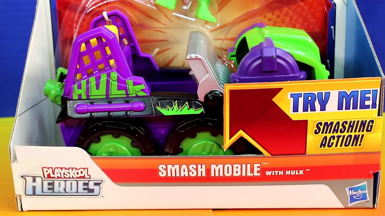 Marvel Super Hero Adventures Captain America Falcon Smash Mobile Imaginext Joker