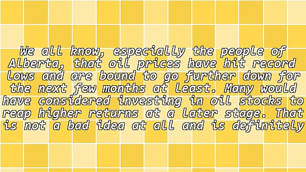 Oil Prices - Should I Invest in Oil Stocks in Canada