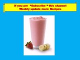 Strawberry Banana Smoothie- Healthy food_Kids recipes_funny hot recipes