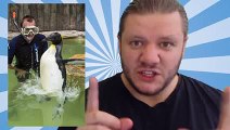 The best funny of 2016 Cute Penguin Afraid Of Water Taught To Swim - MrHairyBrit