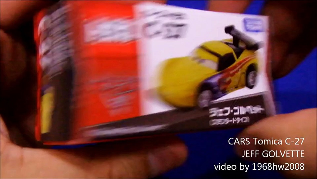 Cars (film) JEFF GORVETTE Disney Tomica C-27 Cars ジェフ