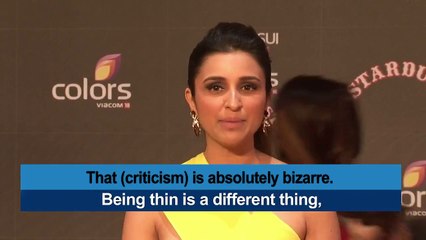 Parineeti Discloses The Secret Of Her Weight Loss