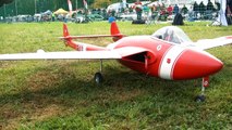 DH 112 VENOM GIANT RC ELECTRIC SCALE MODEL AIRCRAFT DEMO FLIGHT / RC Airshow Hausen am Alb