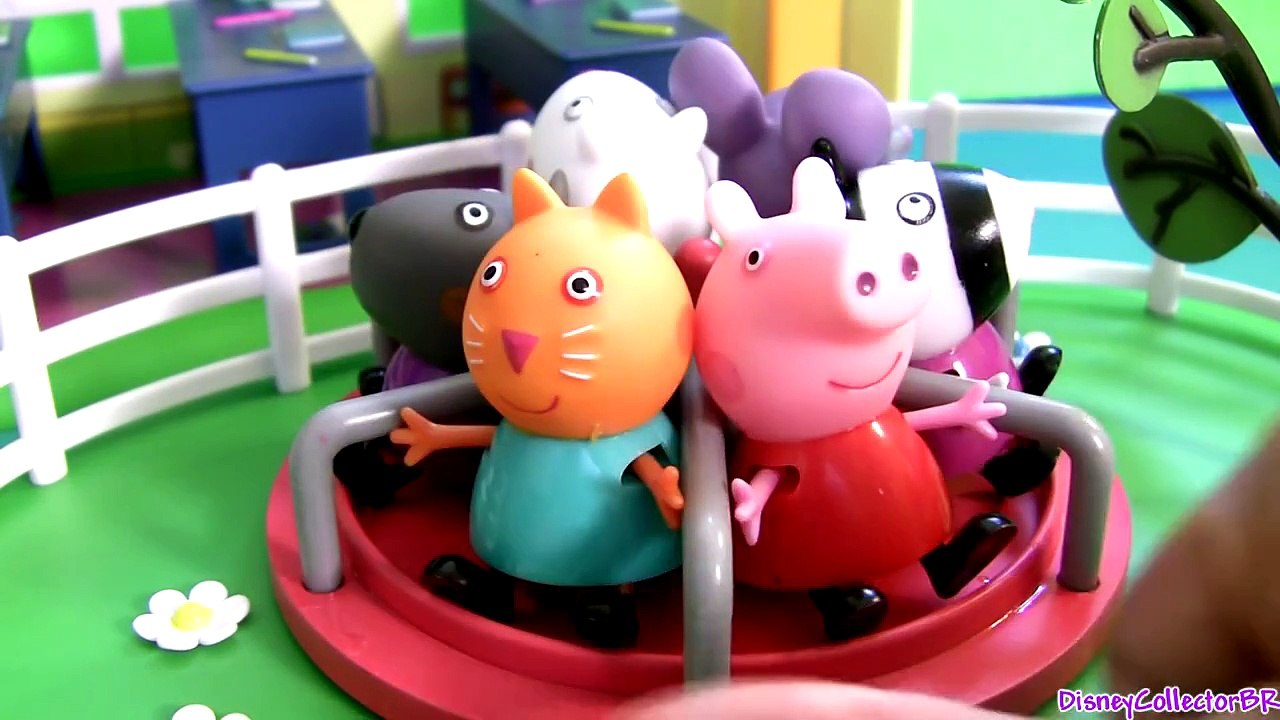 Play Doh Peppa Pig School Time Fun Playset ❤ Learn ABC using PlayDough at Escuela Vamos