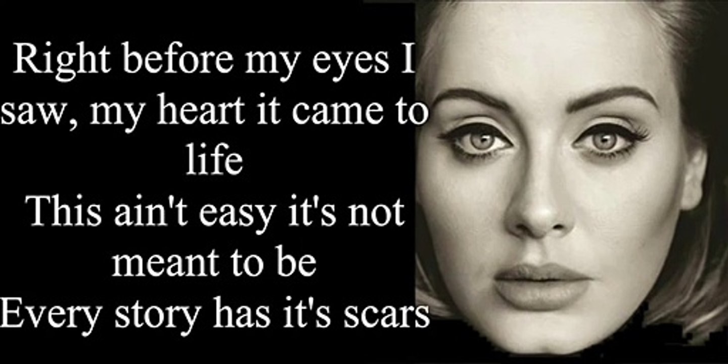 Adele Remedy (Lyrics)